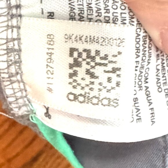 Adidas 3-Stripe Performance Men's Golf Pants Dark Grey Slate Size 30x30 - Picture 6 of 6